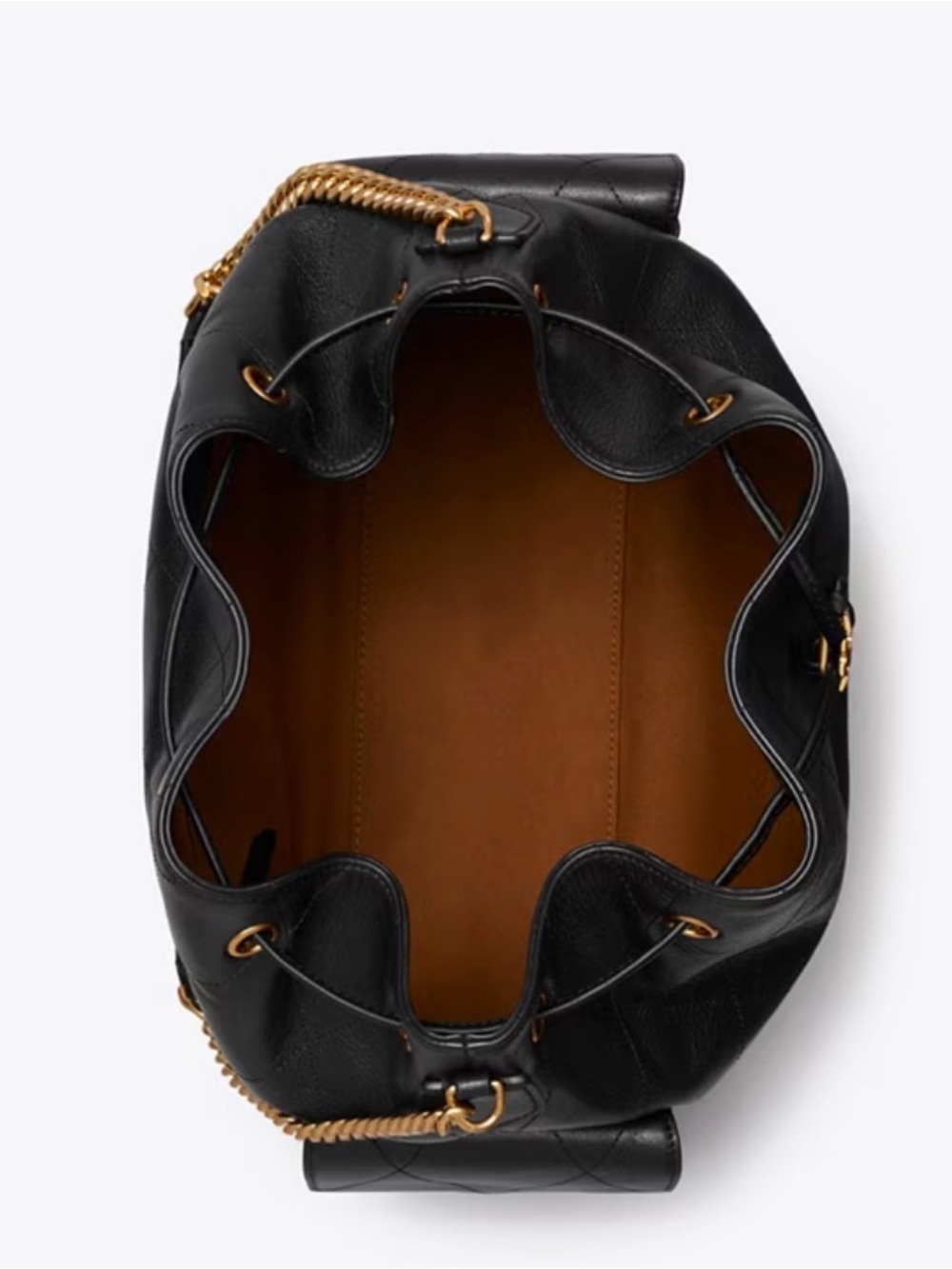 LARGE CHARLIE QUILTED DRAWSTRING SHOULDER BAG - Picture 6 of 6